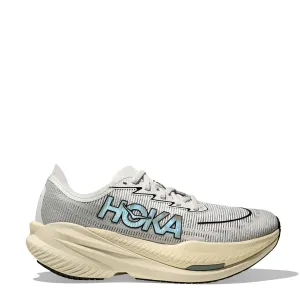 Ventilated Design Breathable Road Trip Hoka Mach X 2 Trainer White / Cosmic Grey
