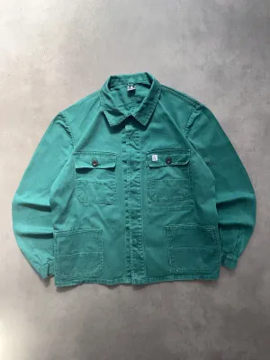 Weekend Vibes Classic Wardrobe 1990s Work Shirt (L)