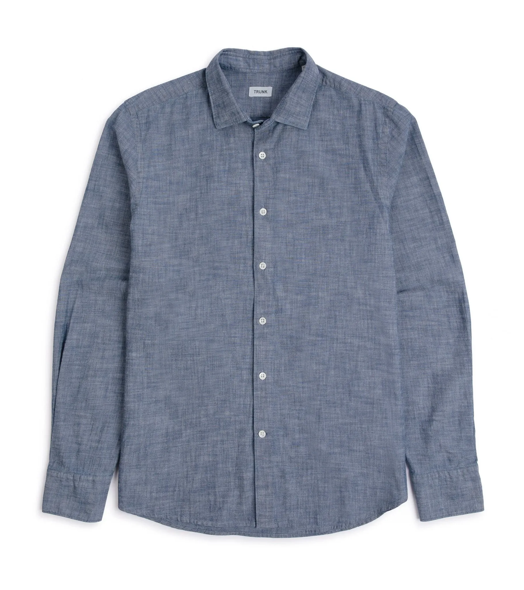 Eco-Friendly Choice Everyday Layer Trunk Austin Japanese Chambray Shirt: Dark Blue