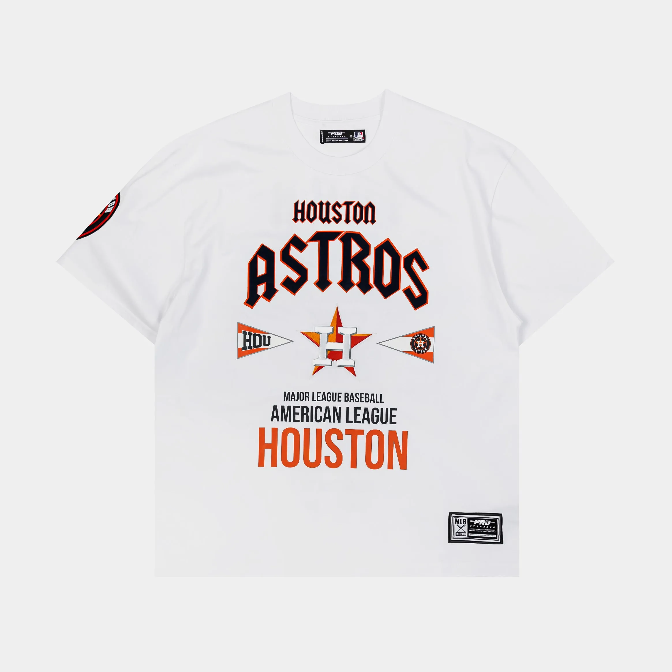 Luxury exclusivity Moisture Management Fabric Houston Astros City Tour Drop Shoulder Mens Short Sleeve Shirt (White)