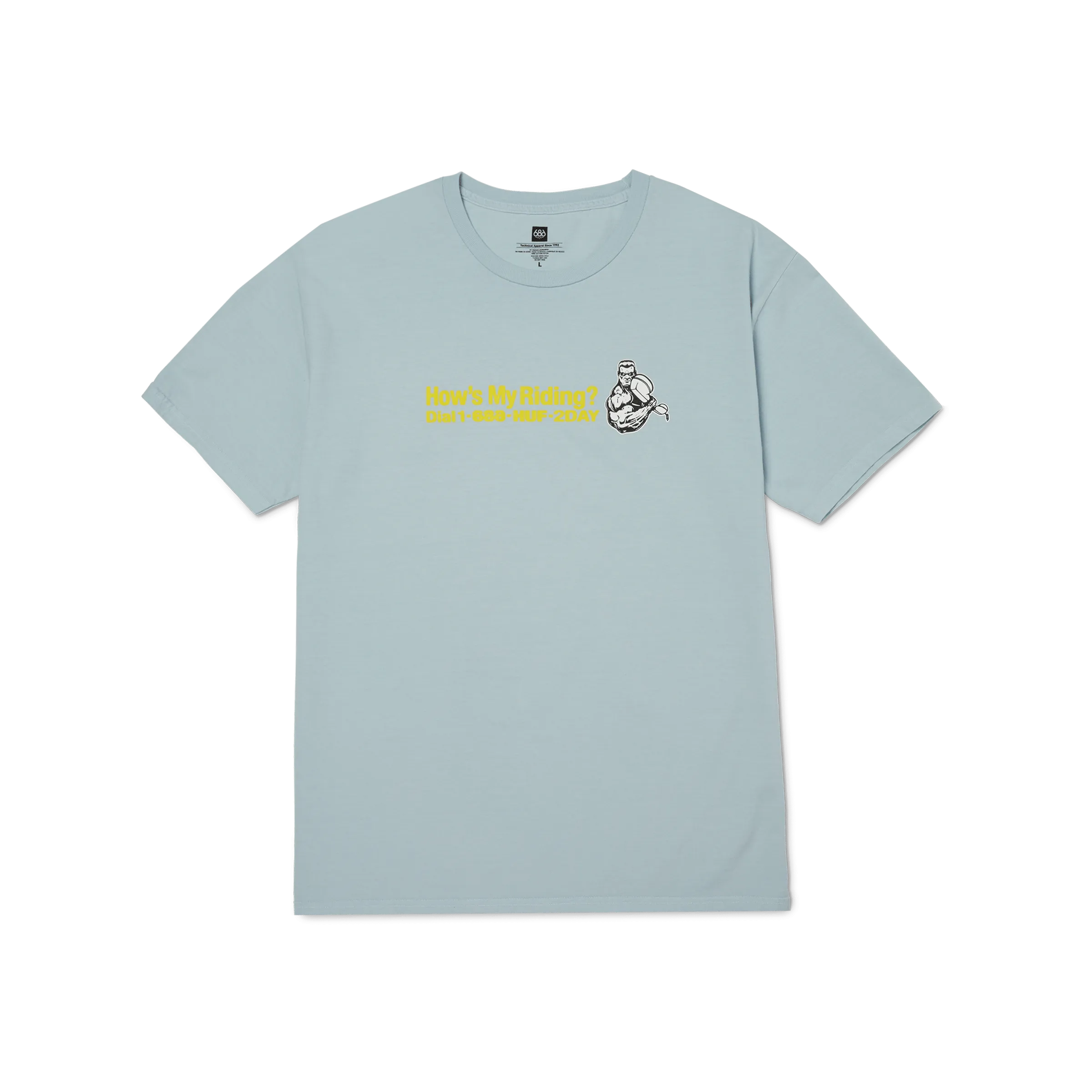 HUF x 686 Riding Premium T-Shirt Classic Chic