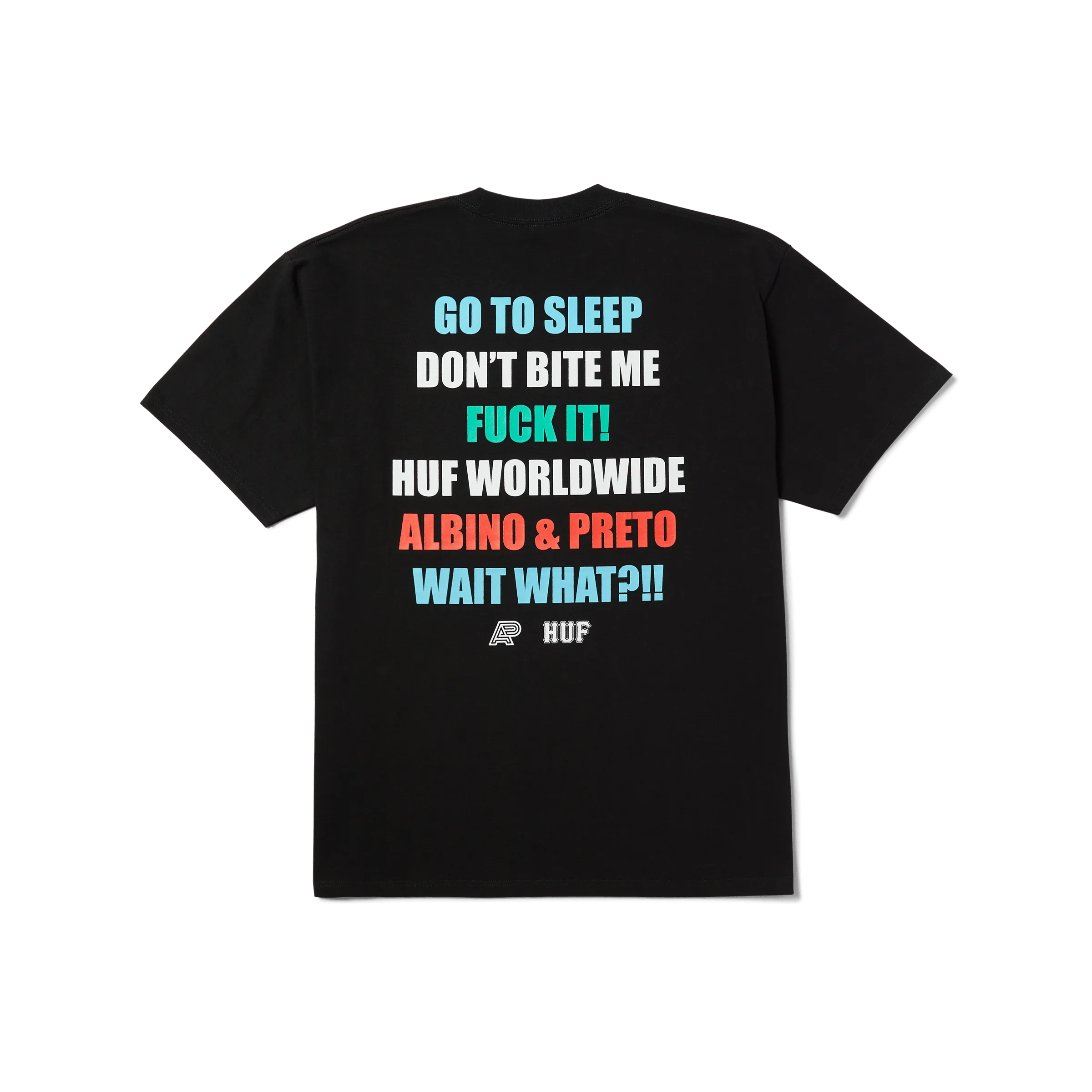 Seasonal Smart Soft and Light Wear HUF x A&P Go To Sleep T-Shirt