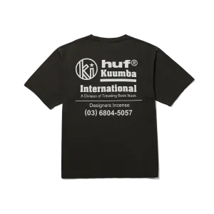 HUF x Kuumba T-Shirt Travel convenience Smooth Jersey Texture