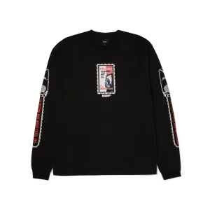 Double Stitched Seams Easy Wear Style HUF x The Texas Chainsaw Massacre Dual Chain Long Sleeve T-Shirt