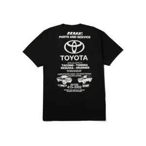 HUF x Toyota TRD Service Department T-Shirt Durable Ribbed Hem Comfy Waistband