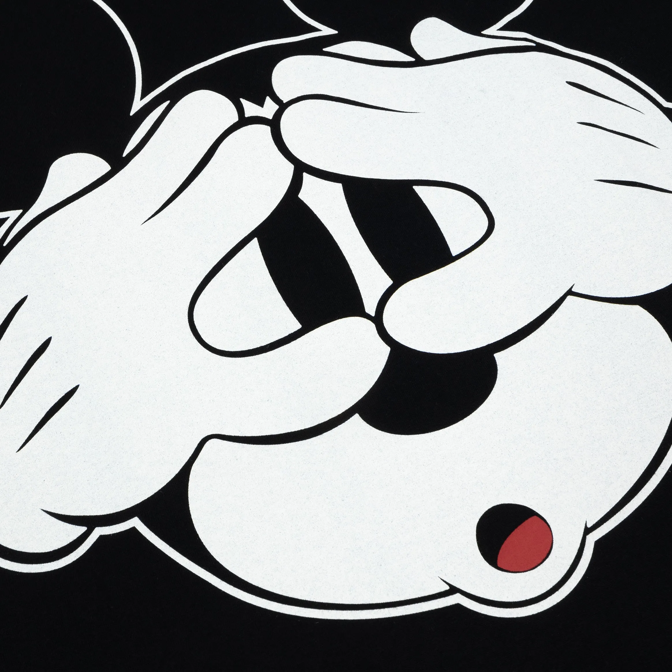 Disney Mickey and Friends By Shoe Palace The Halloween Mens Short Sleeve Shirt (Black/Yellow) Light Flex