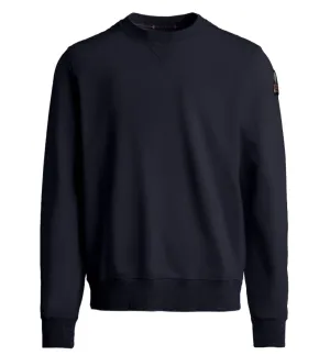 ID60247-Parajumpers Navy Caleb Sweatshirt full sleeve Floral Print