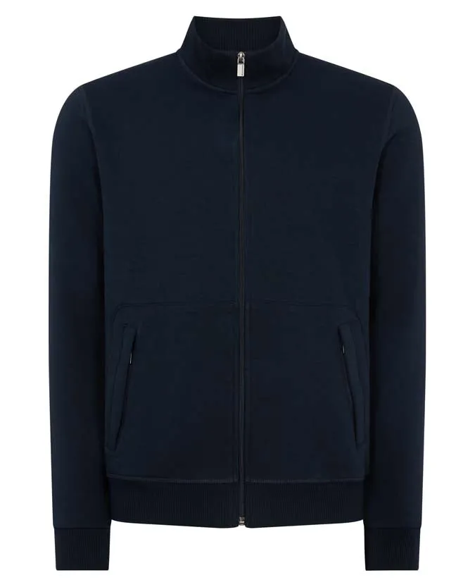 Short Sleeve Daily Comfort ID60275-Remus Navy Full Zip Sweatshirt