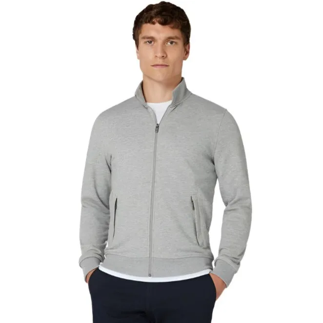 ID60277 Remus Grey Marl Full Zip Sweatshirt product recommendation
