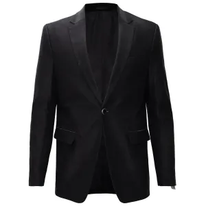 Iron Edge blazer BLACK Ultra Soft Brushed Interior NonRestrictive Cut
