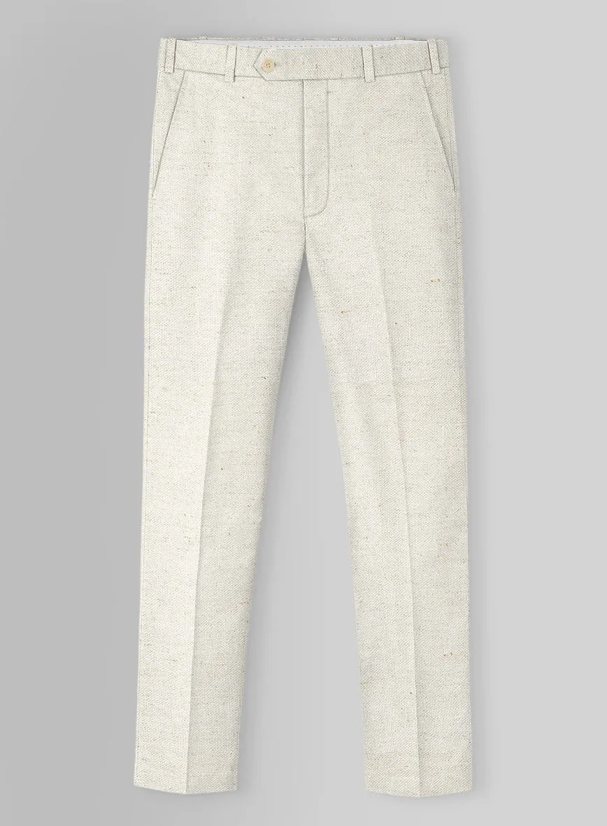 Italian Cotton Linen Duarda Pants Core Essential