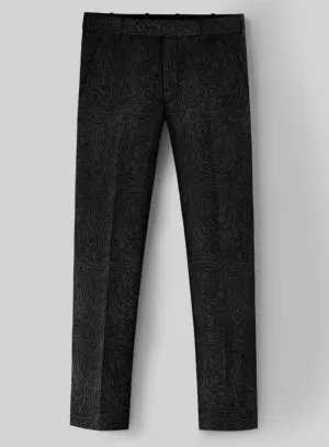 Italian Cotton Wool Venedi Pants Reflective accents
