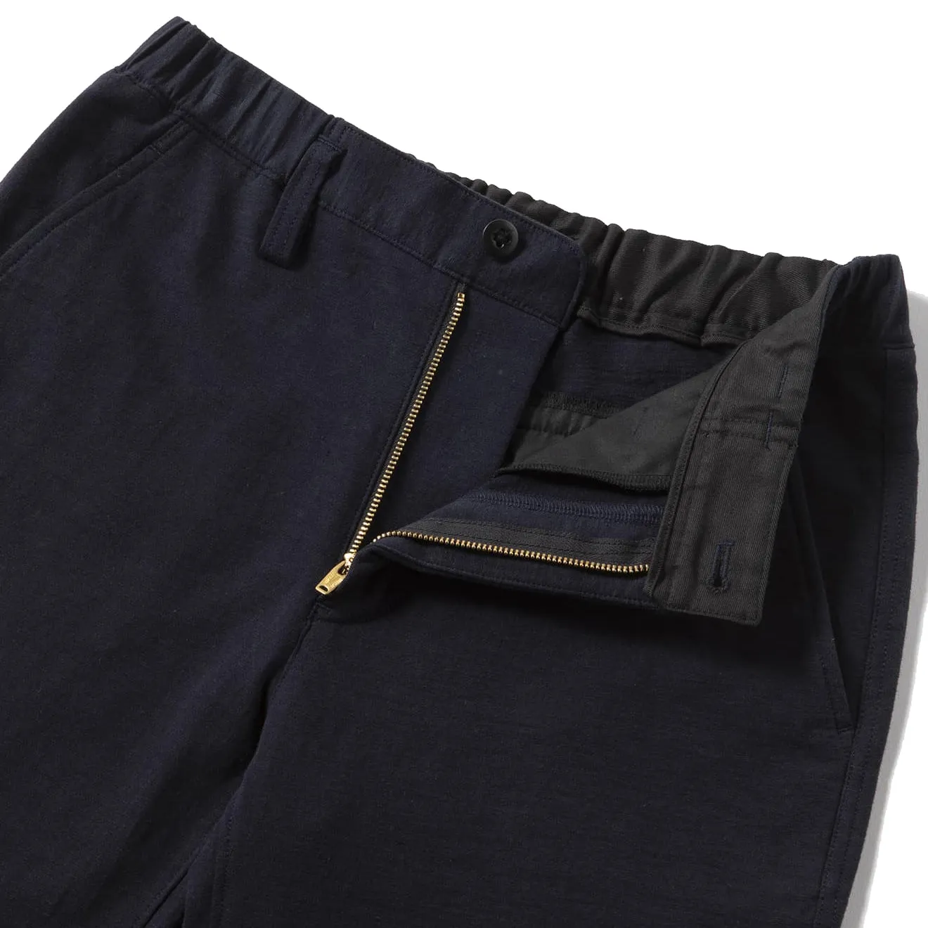 Jackman Stretch Trousers Dark Navy Practical Look Sleek Waist