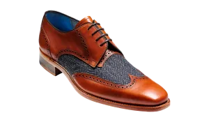 Jackson - Cedar Calf / Blue Tweed True Pace Leader Look