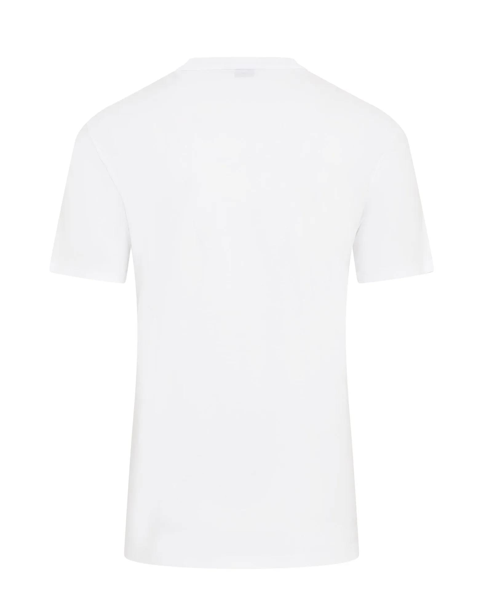 Jacob Cohen Short Sleeve Pocket Crest Cotton T-shirt (White) Comfortable Shape