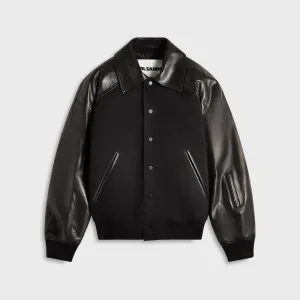 Jil Sander Blouson 93 Leather - Black Adaptive Tension Bands