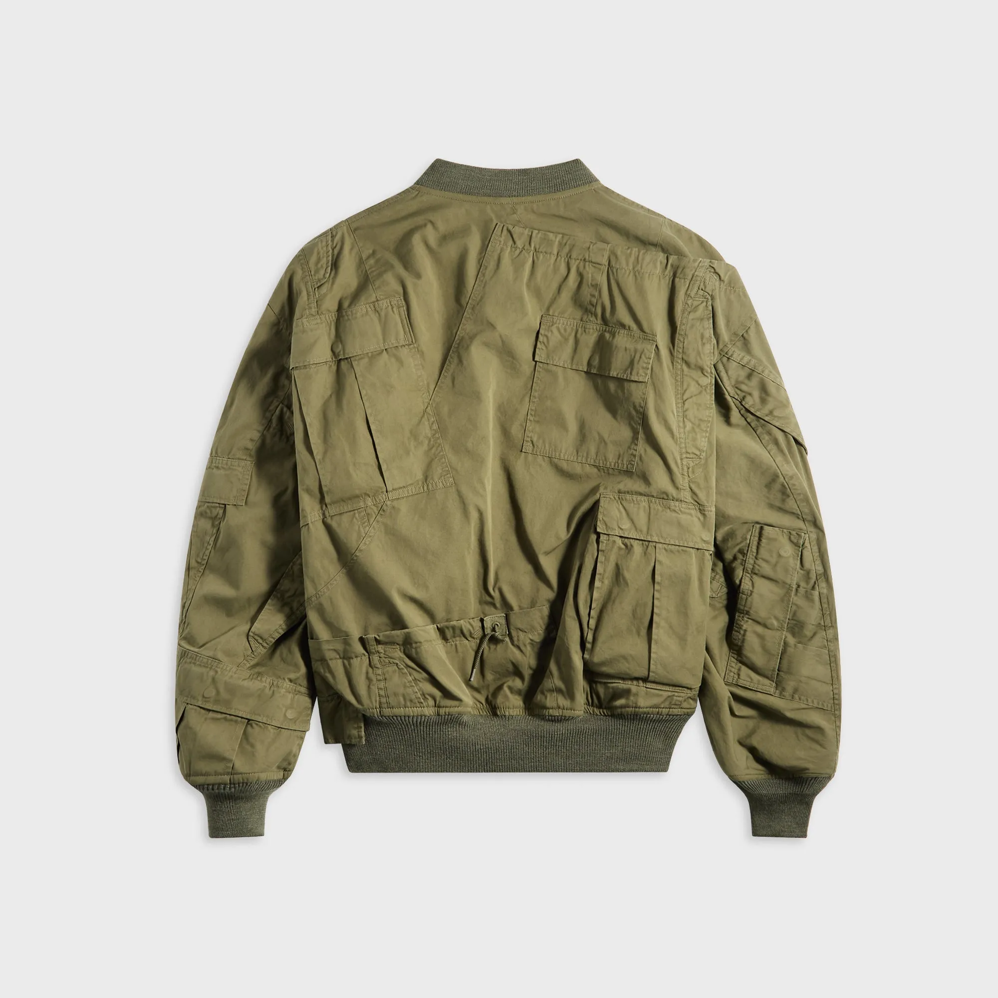 Junya Watanabe MAN Blouson - Green Lightweight Polyester Blend