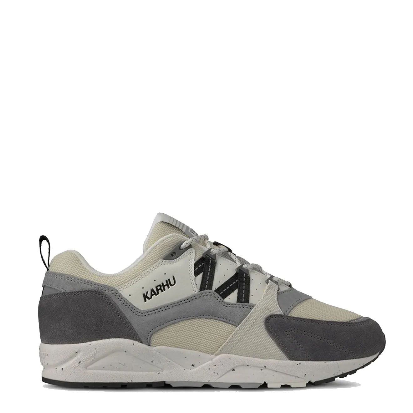 Karhu Fusion 2.0 Trainer Limestone / Jet Black Sea Breeze Natural Fiber Lining