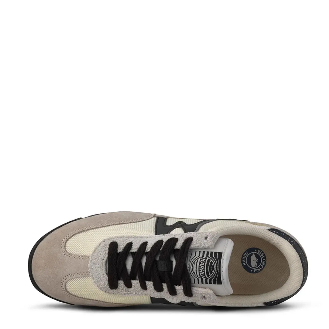 Bounce Edge Lace Up Style Karhu Mestari Control Trainer Silver Lining / Jet Black