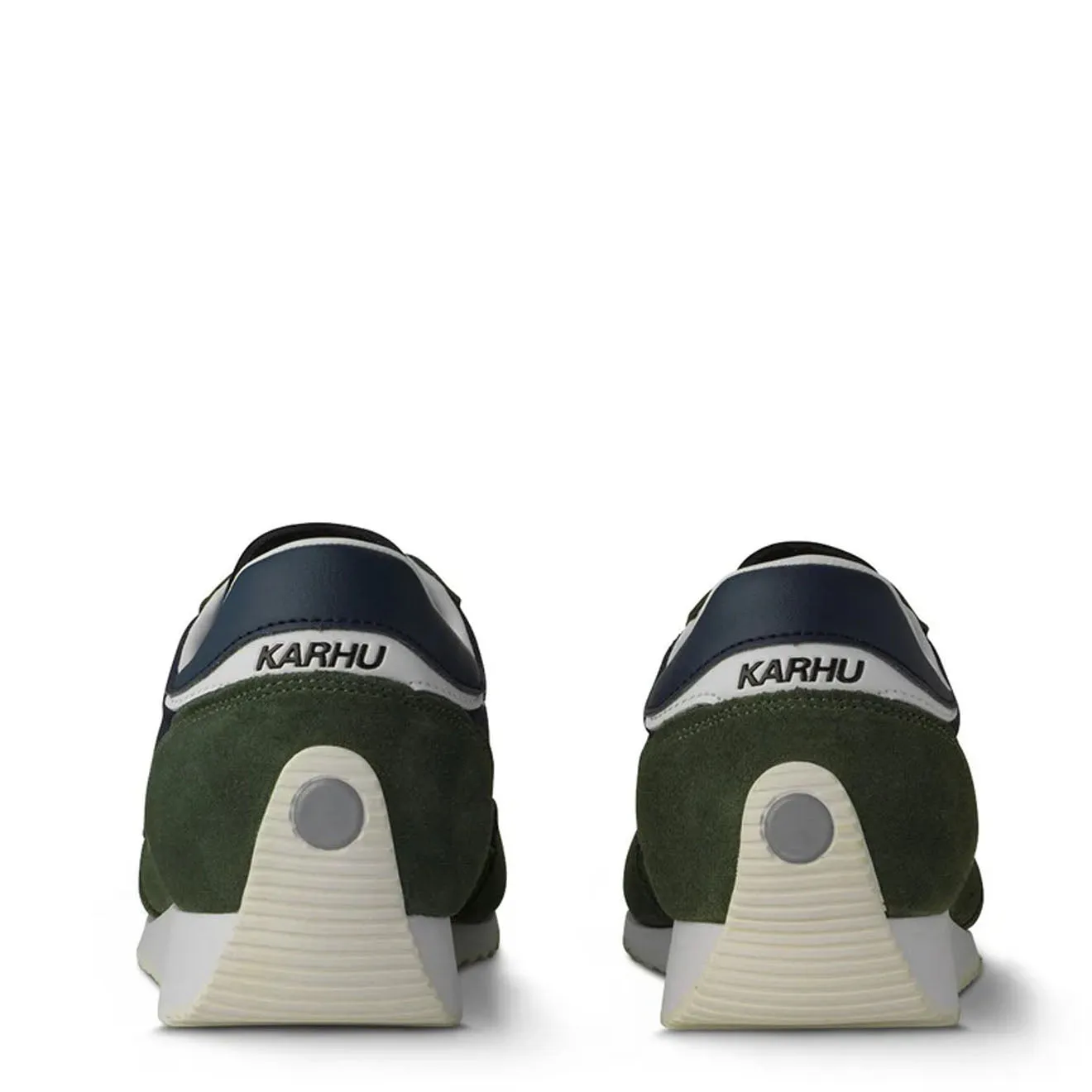 Breathable City Adventure Karhu Mestari Trainer Bronze Green / White