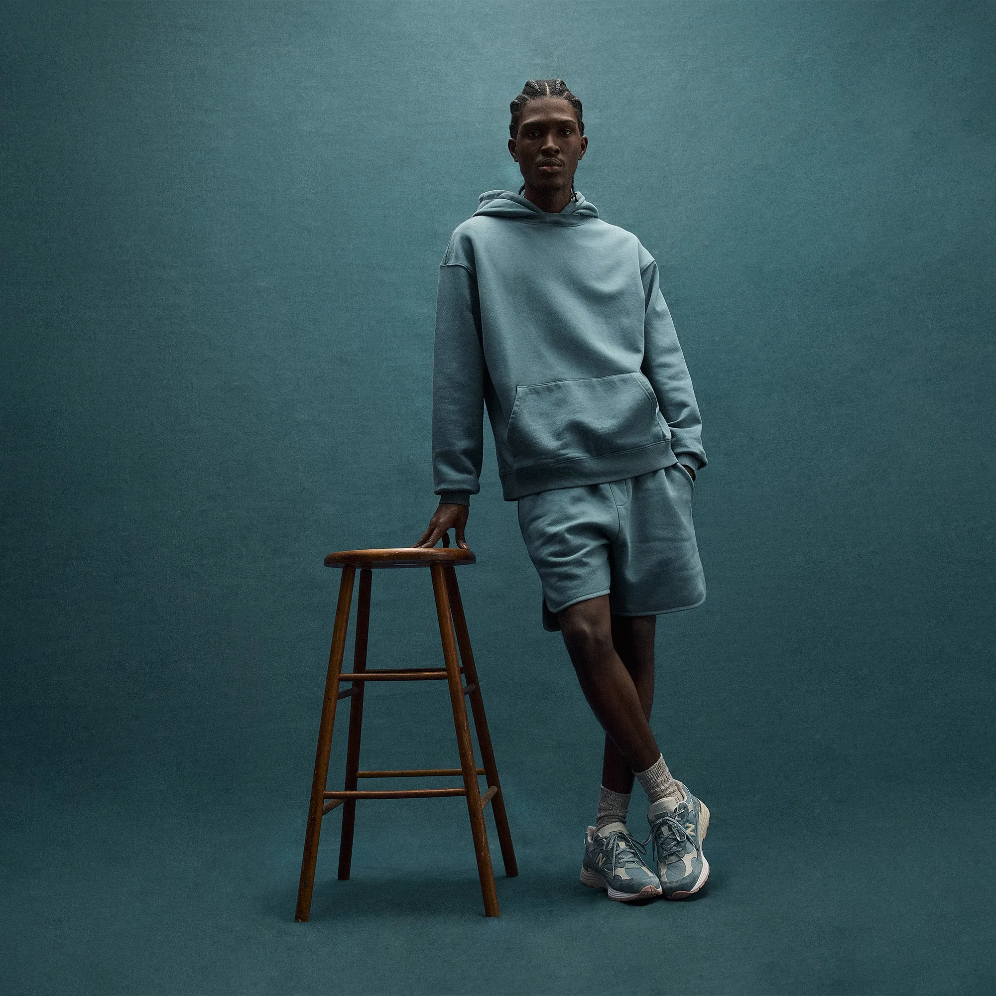 Anti Static Treatment Kith 101 Plush Back Jordan Short - Reef