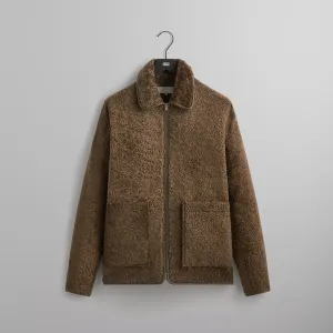 Kith Archer Shearling Jacket - Silo Flexible Zipper Guards