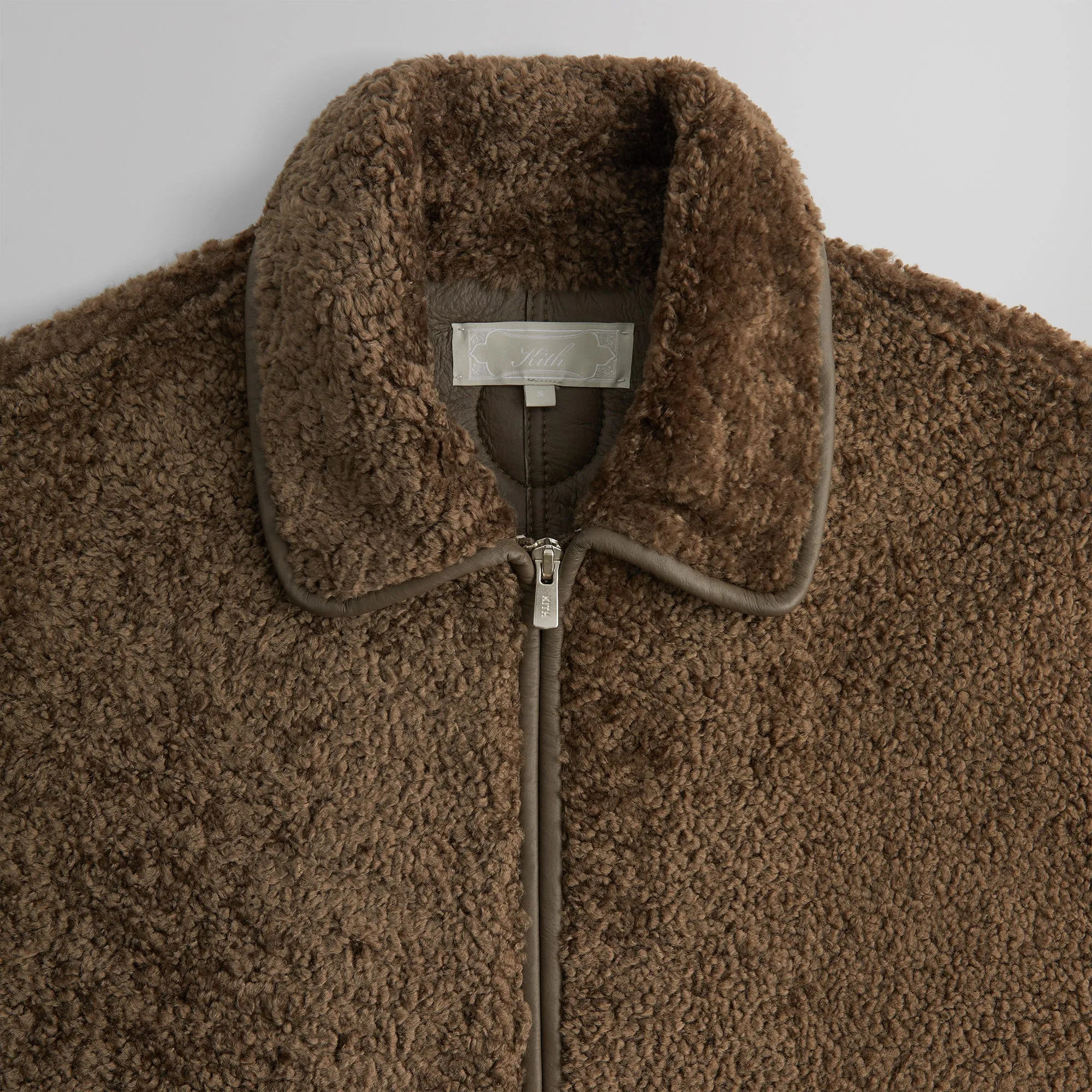 Kith Archer Shearling Jacket - Silo Noise Free Movement Eco Dye Process