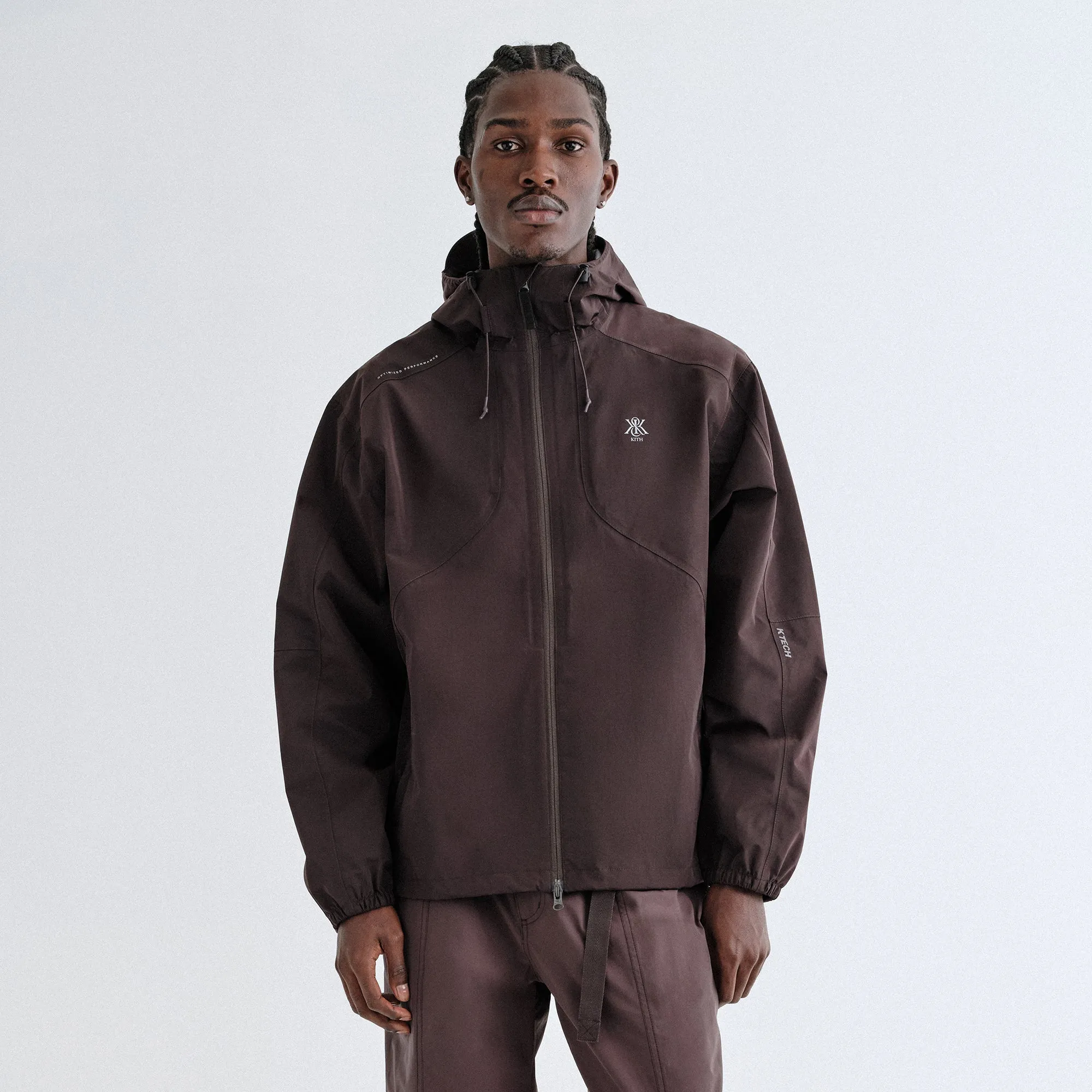 Kith Bonded Nylon Bolt Jacket - Kindling Tailored Silhouette Mid Length Cut