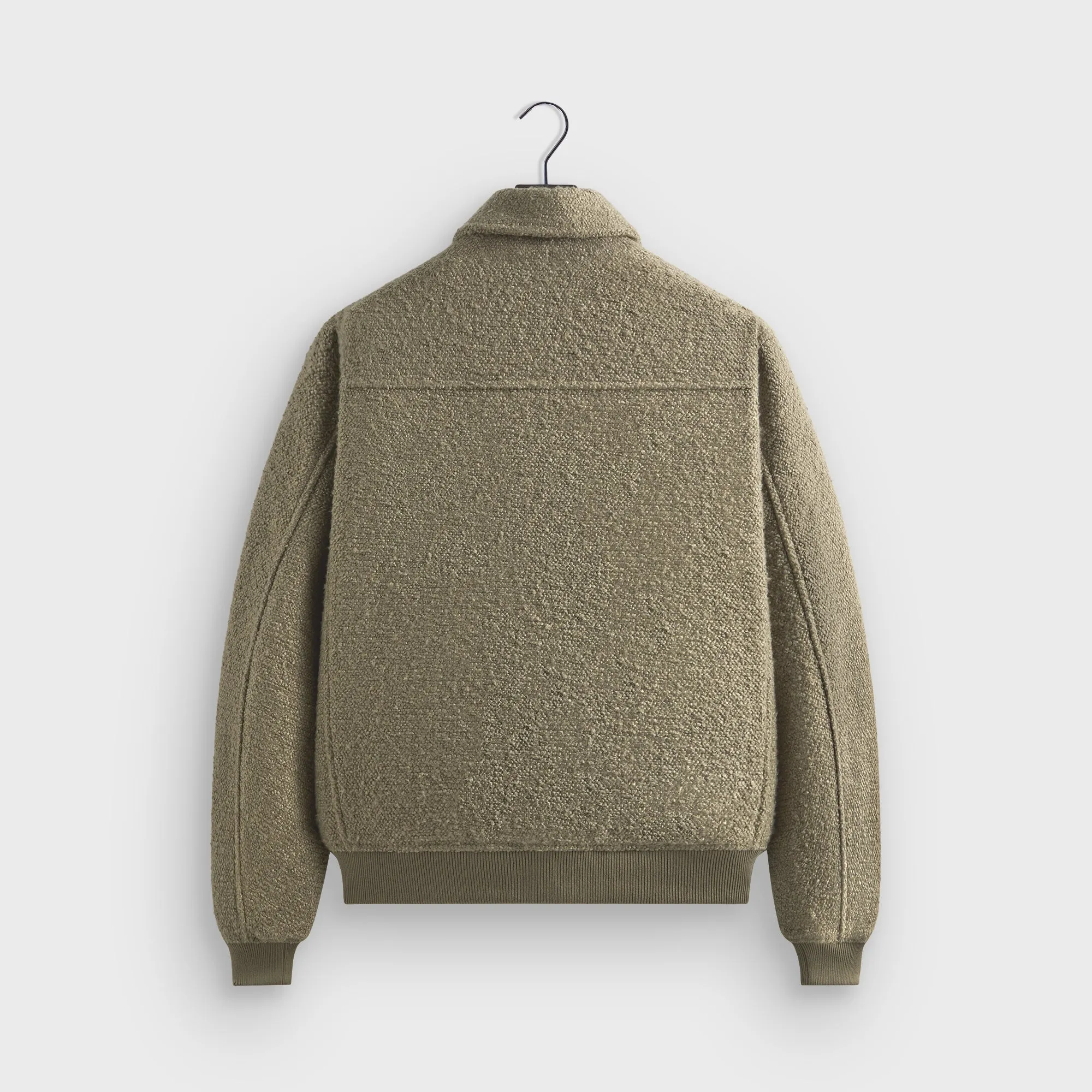 Fashion Use Non Restrictive Movement Kith Boucle Hawthorne Flight Jacket - Palomino