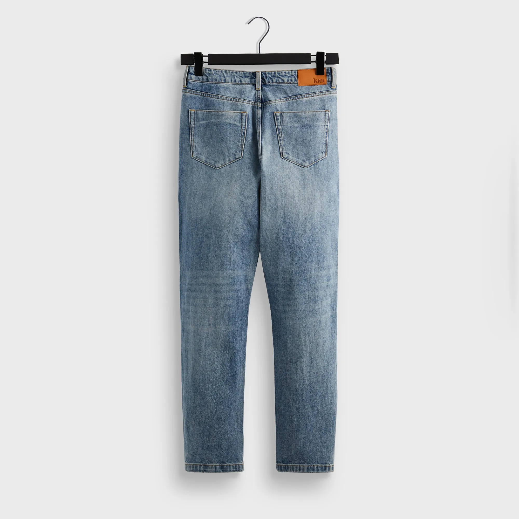 Kith Centre Straight Jean - Dark Indigo Staple Piece Relaxed Fit