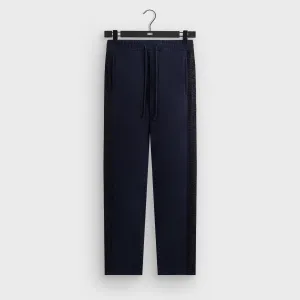 Modern Cut Minimal Waistband Kith Combo Panel Bryson Sweatpant - Captain