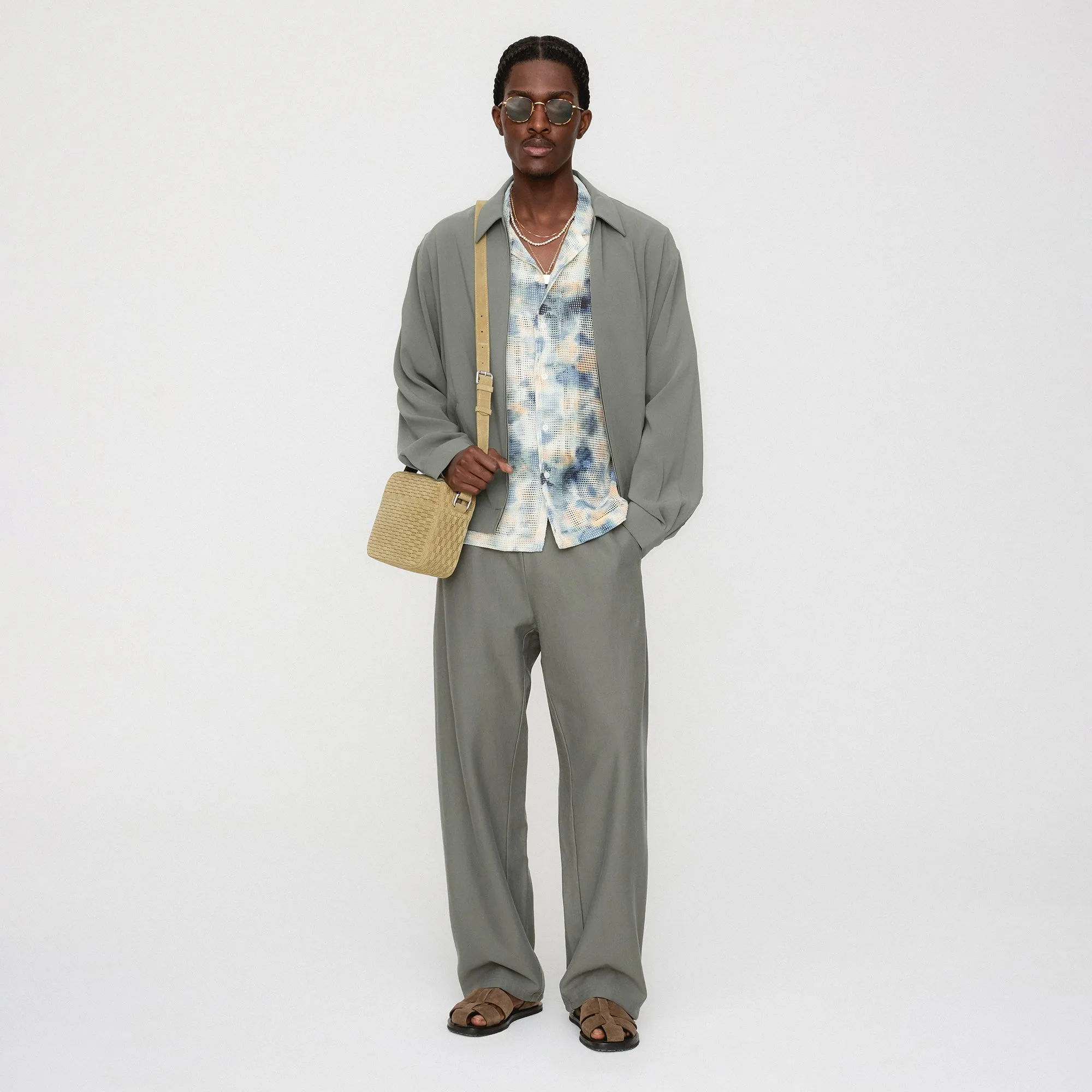 Classic Fit Kith Connor Blouson Jacket - Rhizome