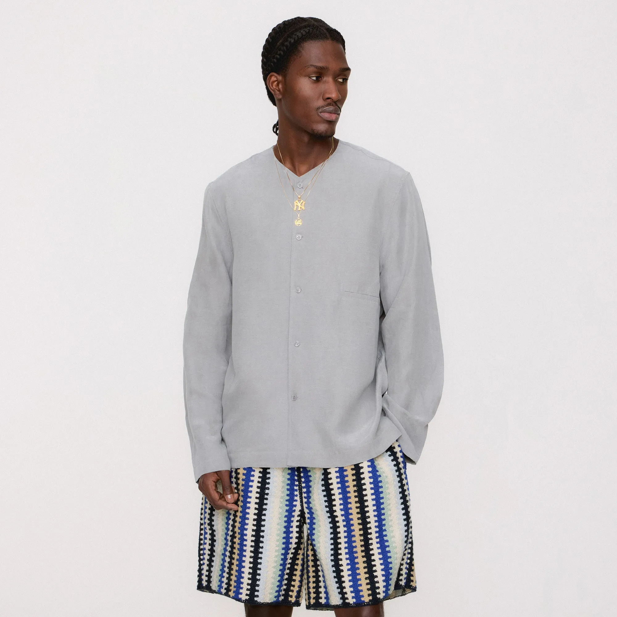 Kith Crochet Curtis Short - Multi Body Friendly Poolside Wear