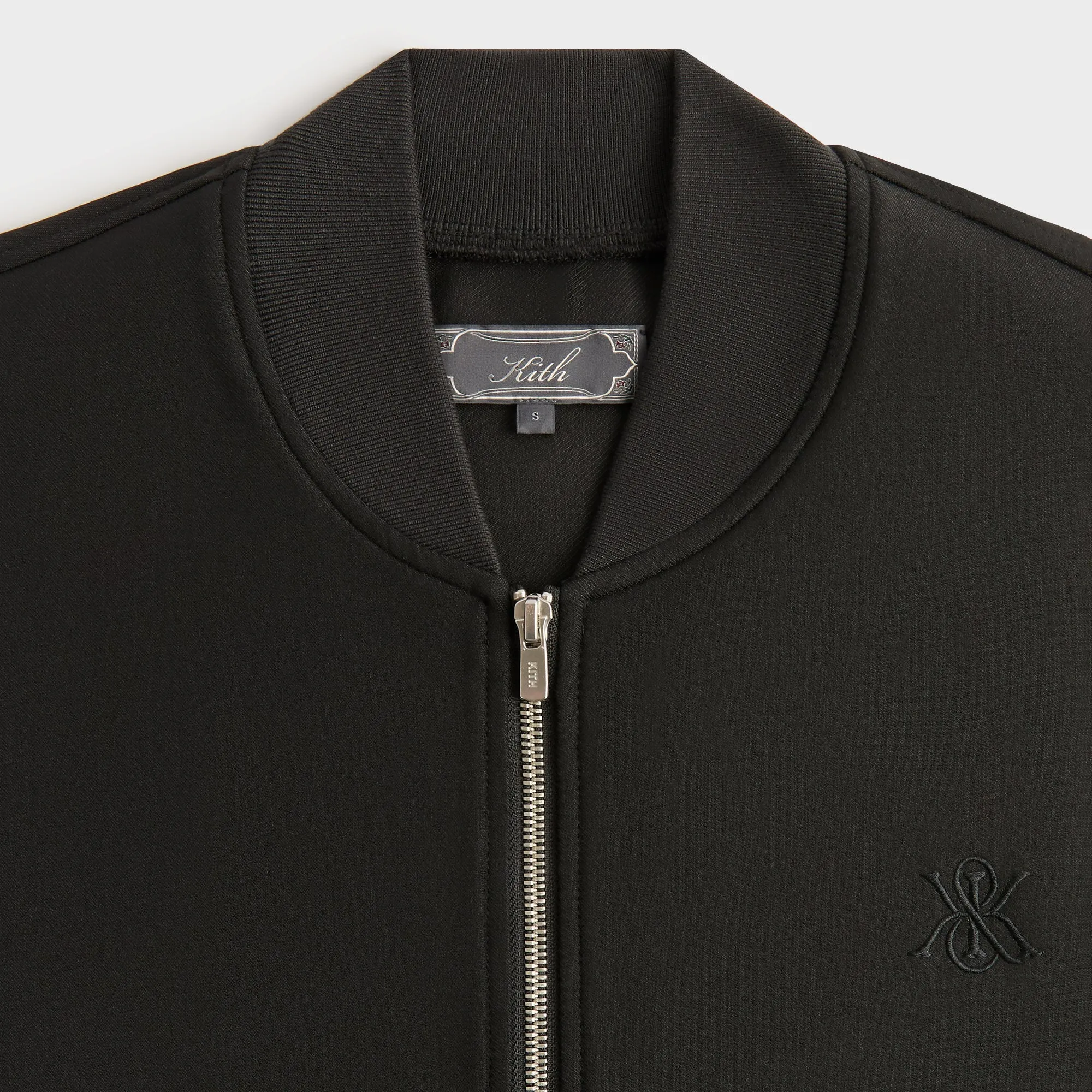 Kith Double Weave Avery Bomber Jacket - Black City Style