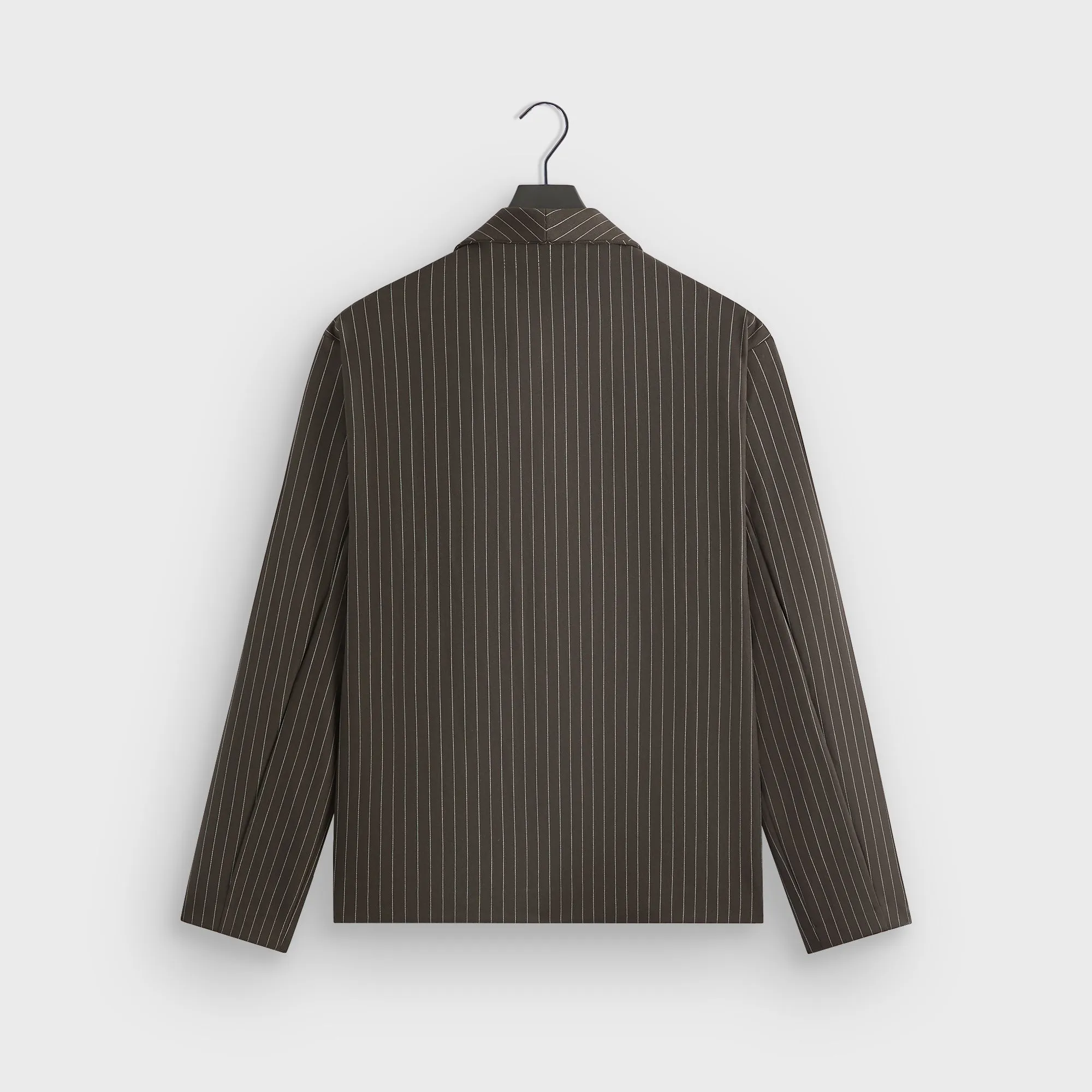 Kith Double Weave Long Sleeve Thompson Crossover Shirt - Kindling Basic Essential Layer