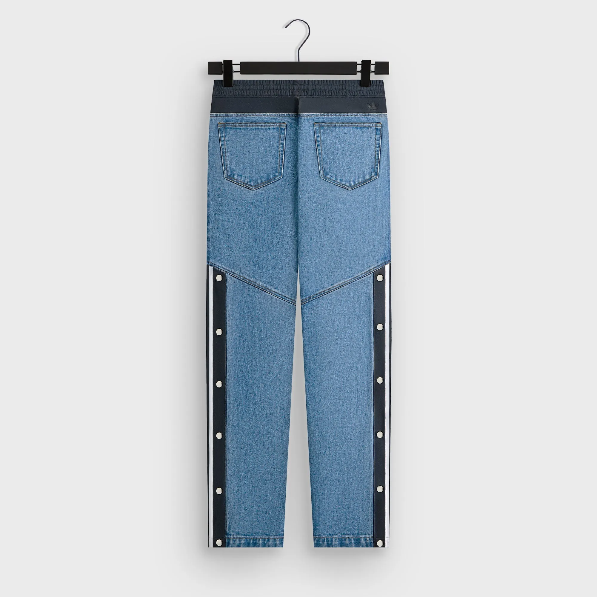Stylish Sunny Vibes Holiday Vibes Athlete Fit Kith for adidas Football Denim Pant - Blue