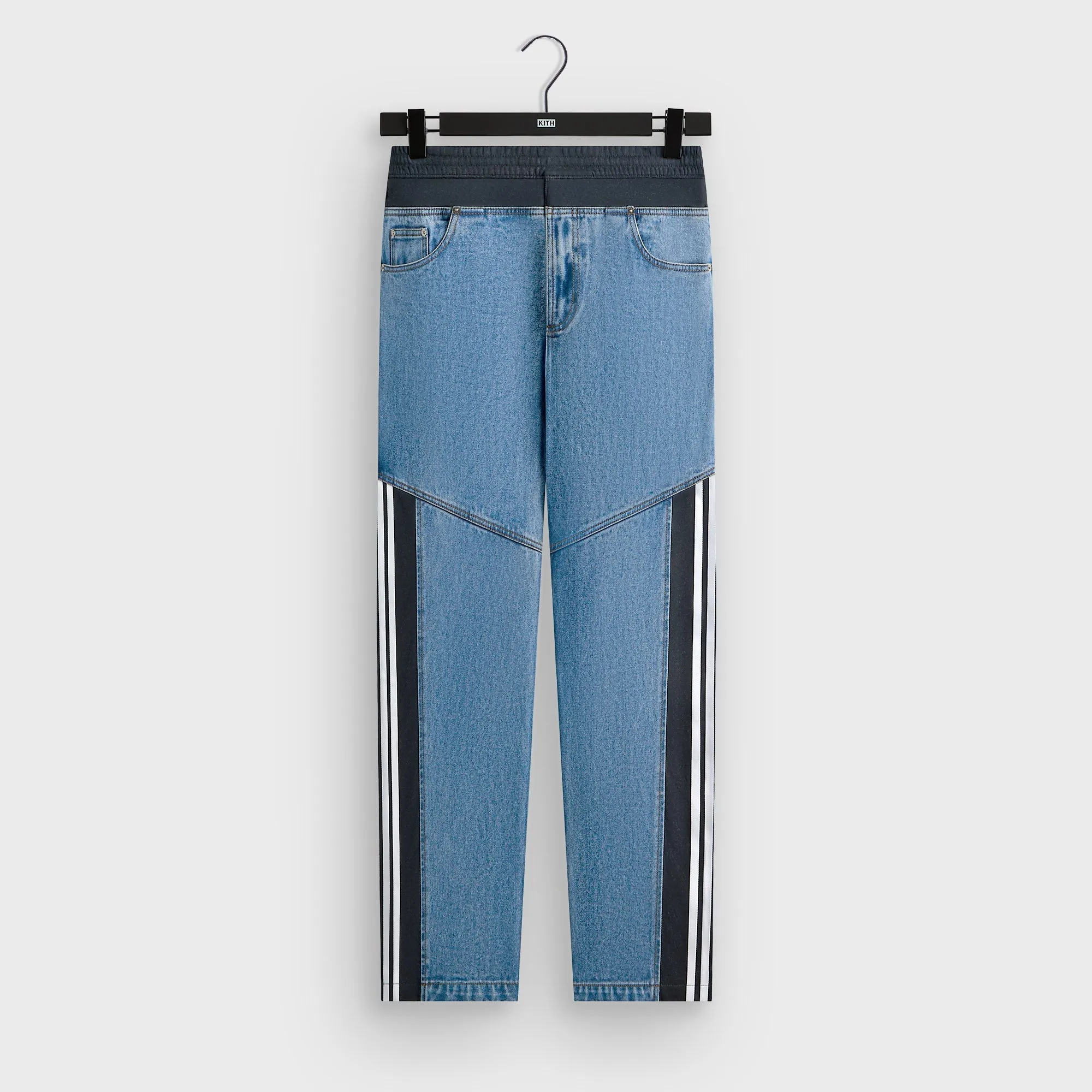 Kith for adidas Football Denim Pant - Blue Cool Day Look
