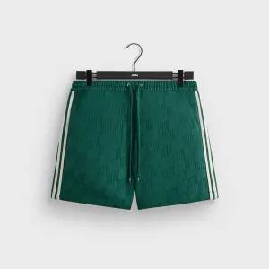 Kith for adidas Football Jacquard Short - Green Clean Fit Chafe Resistant Edges