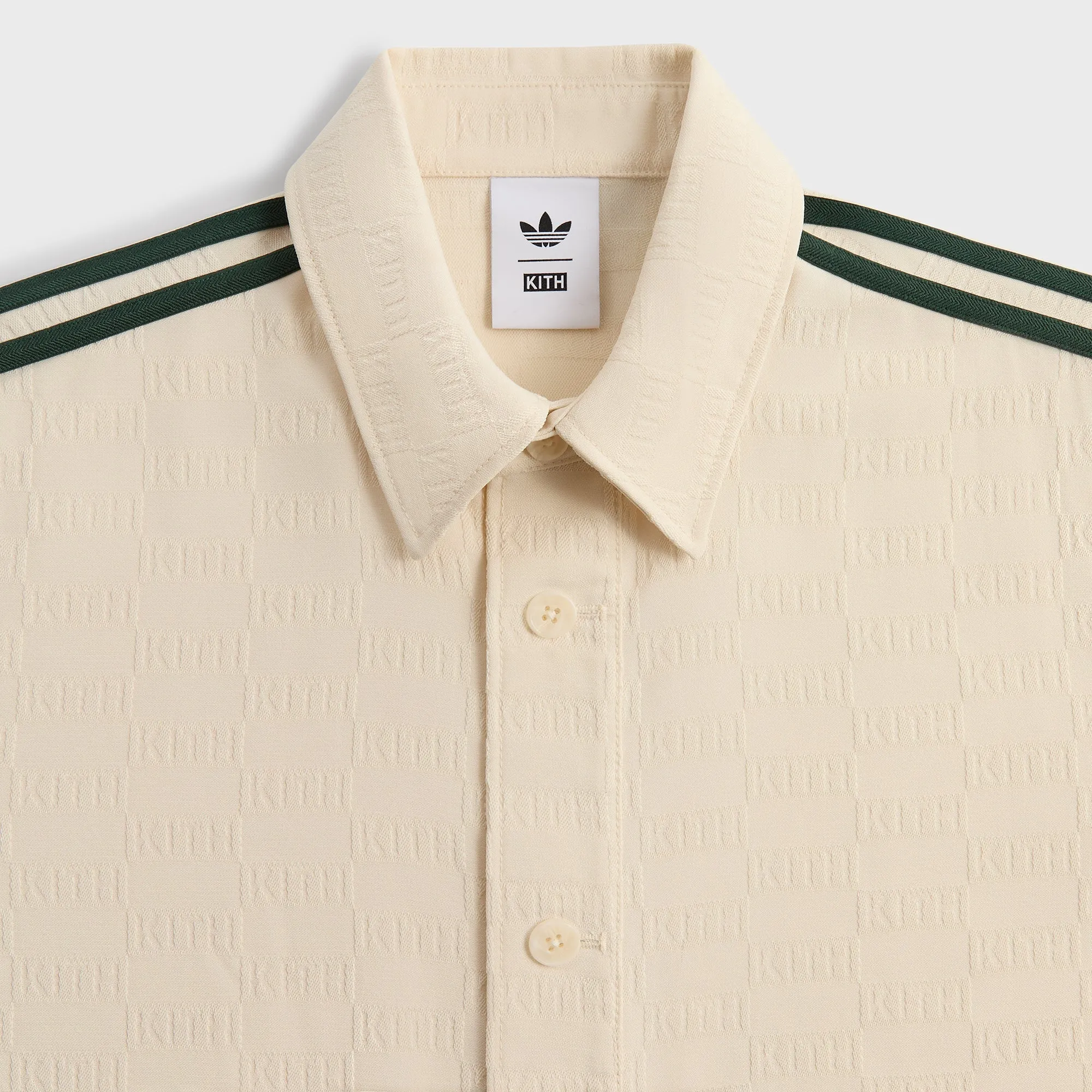 Kith for adidas Football Monogram Jacket - Sandrift Modern Layers