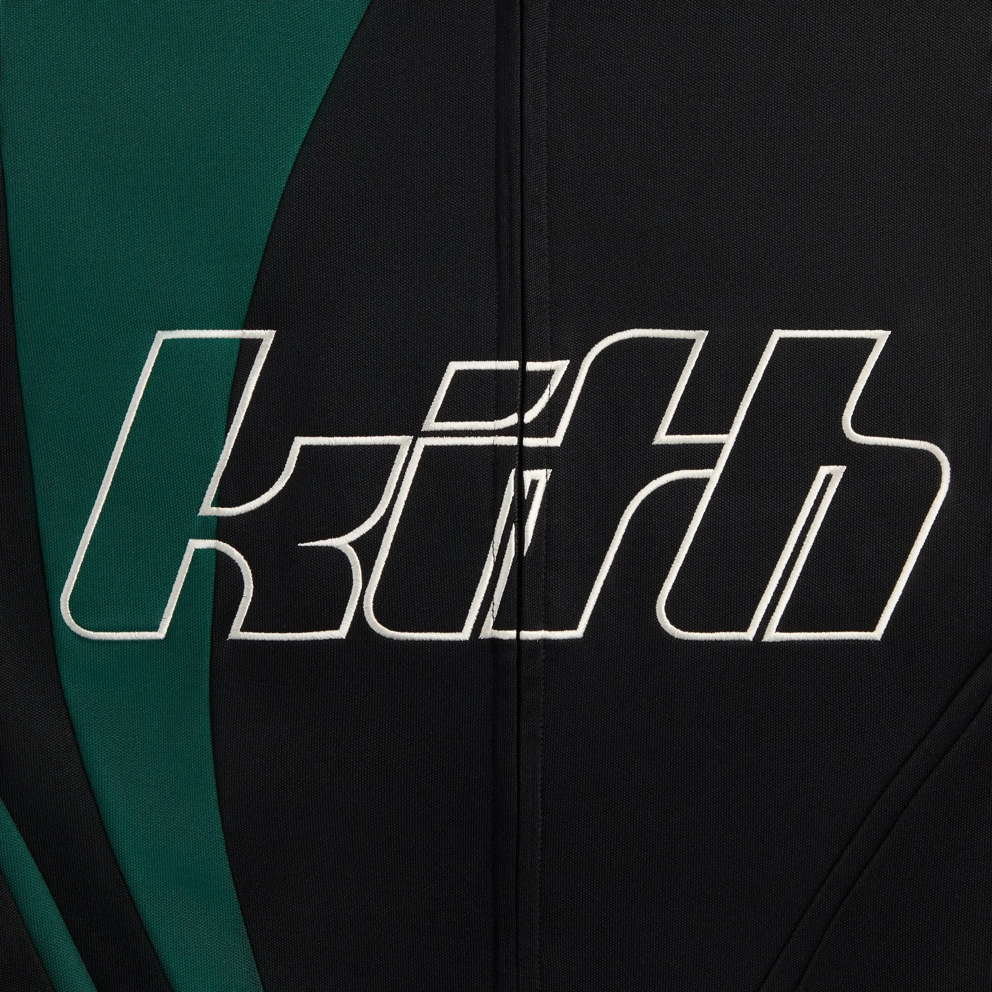 Kith for adidas Football Track Jacket - Black Seamless Stitching