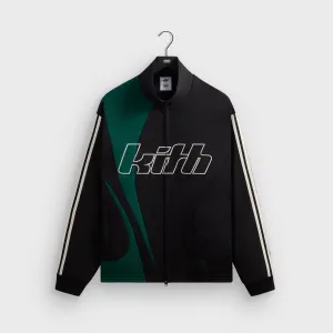 Weekend Style Airflow Ventilation Kith for adidas Football Track Jacket - Black