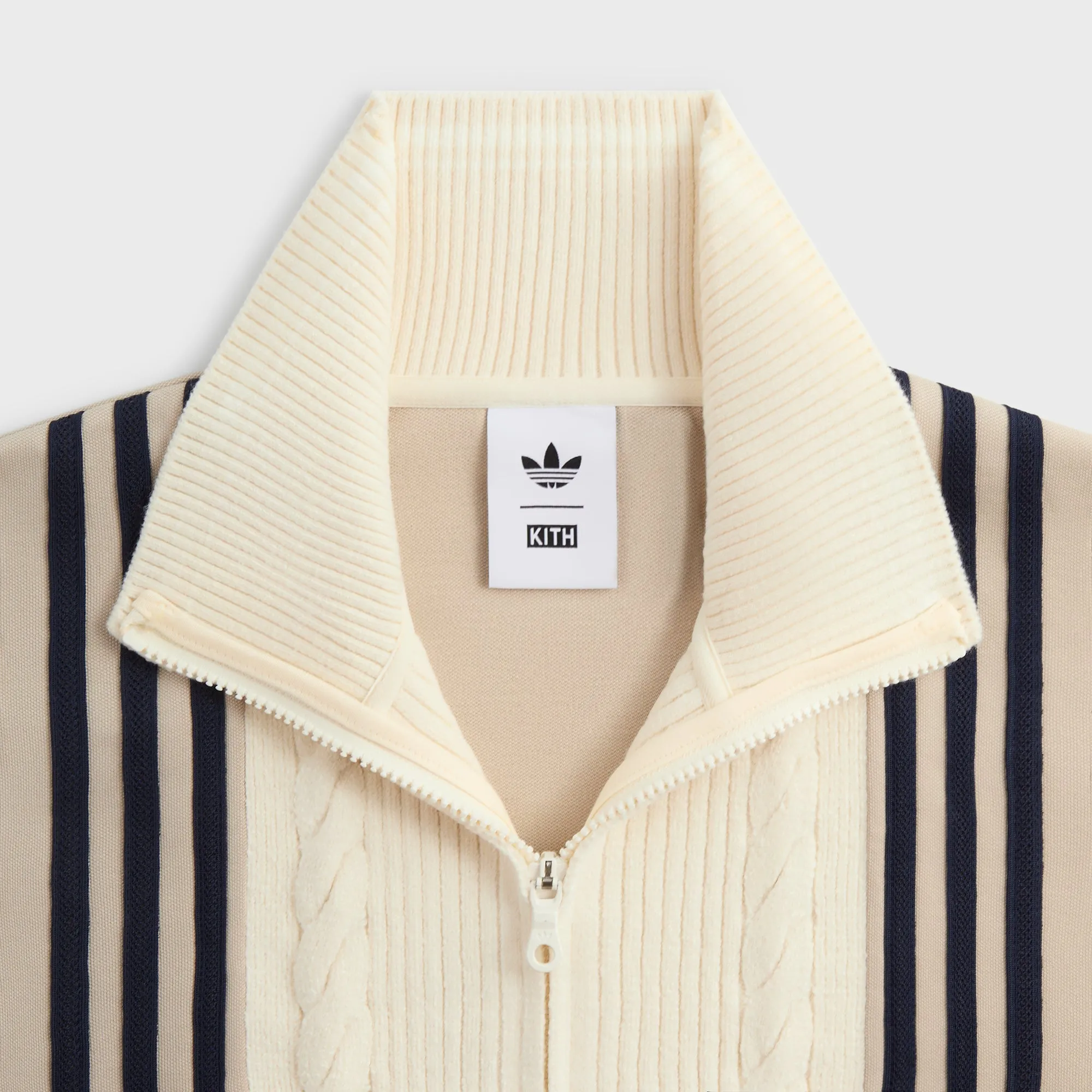 Kith for adidas Football Track Suit Top - Beige Reinforced Shoulder Padding Everyday Comfort Fit