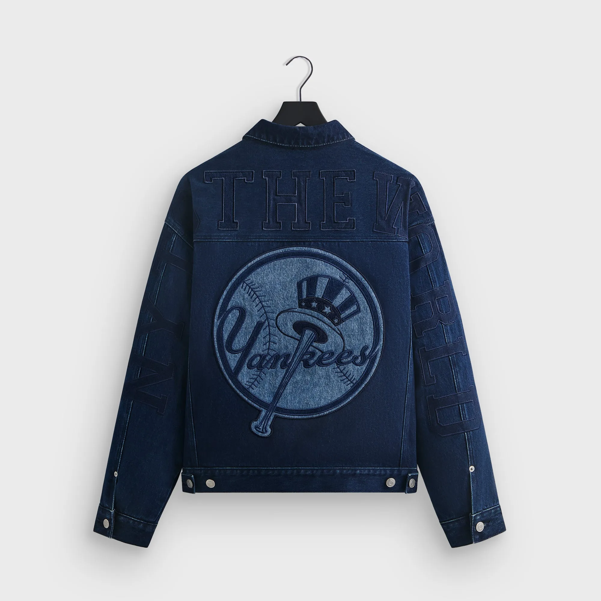 Kith for the New York Yankees Jay Indigo Denim Jacket - Mid Indigo Hypoallergenic Lining