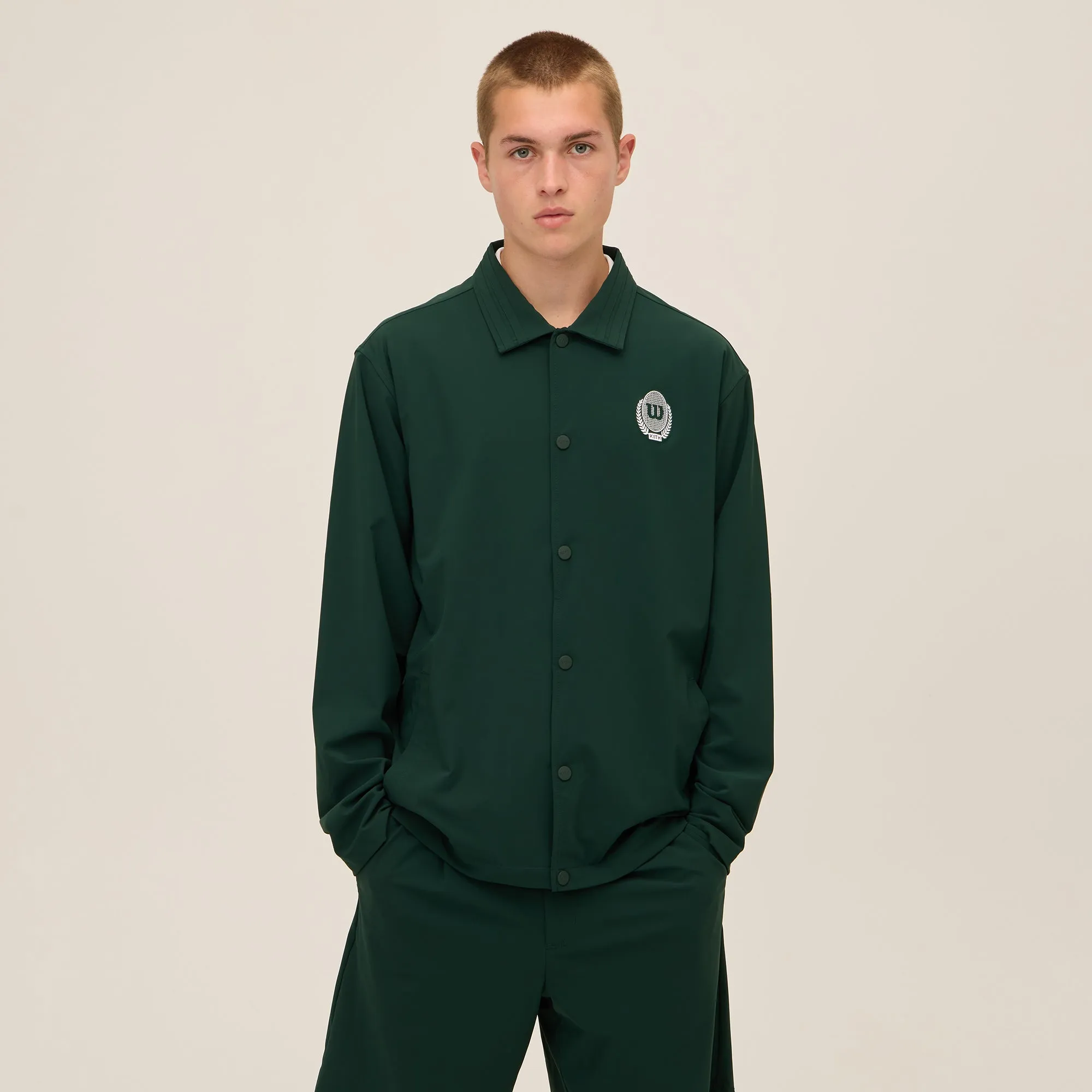 Kith for Wilson Coaches Jacket - Stadium Windproof Material