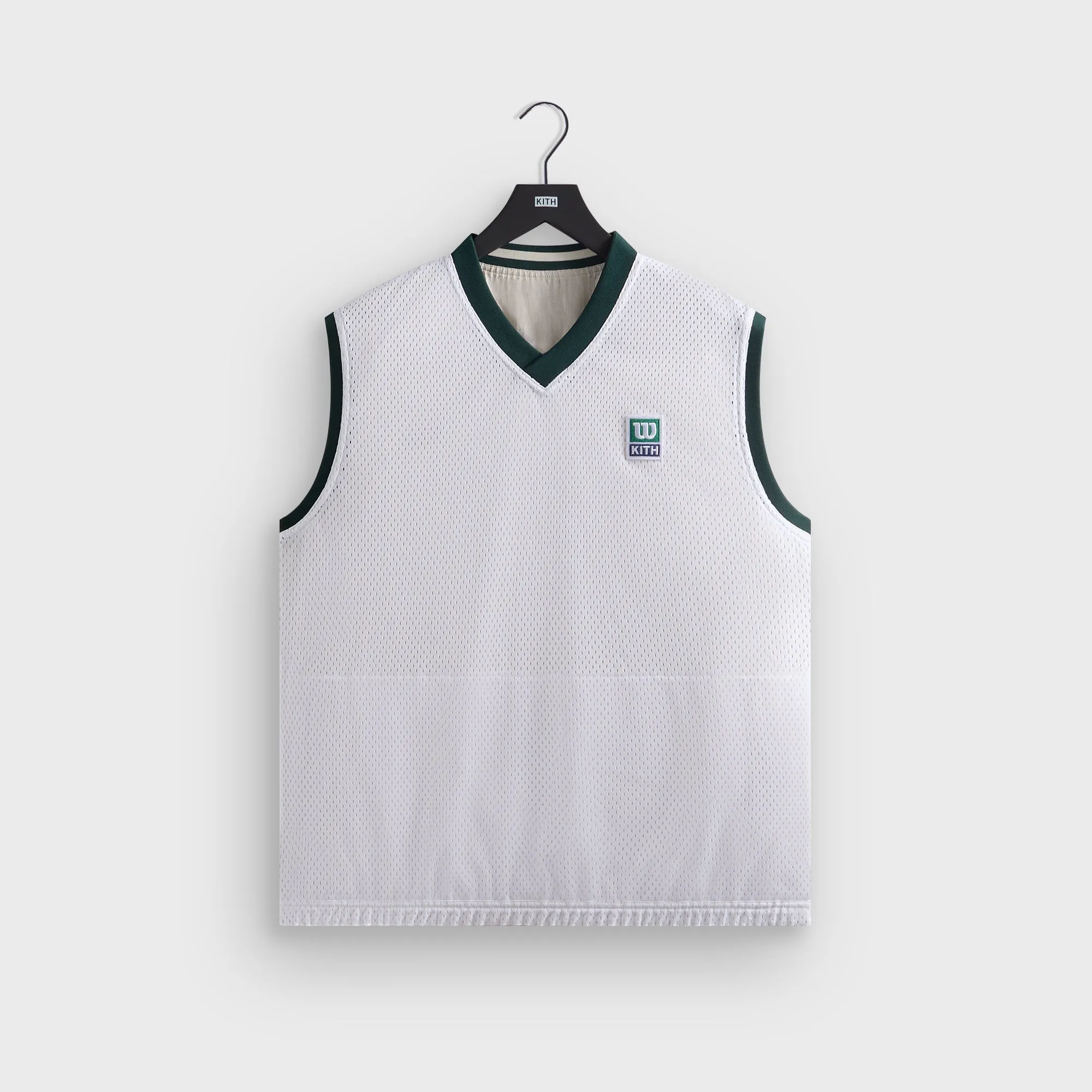 Casual Staple Kith for Wilson Dobby Reversible Vest - Sandrift