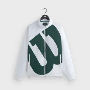 Kith for Wilson Track Jacket - White ErgonomicSleeveCut
