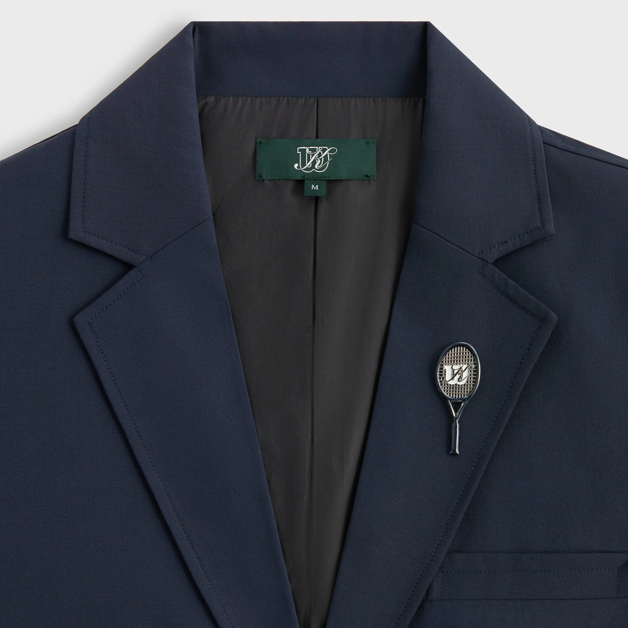 Kith for Wilson Wool Simon Blazer - Gulf Light Reflectivity Trim Winter Fit