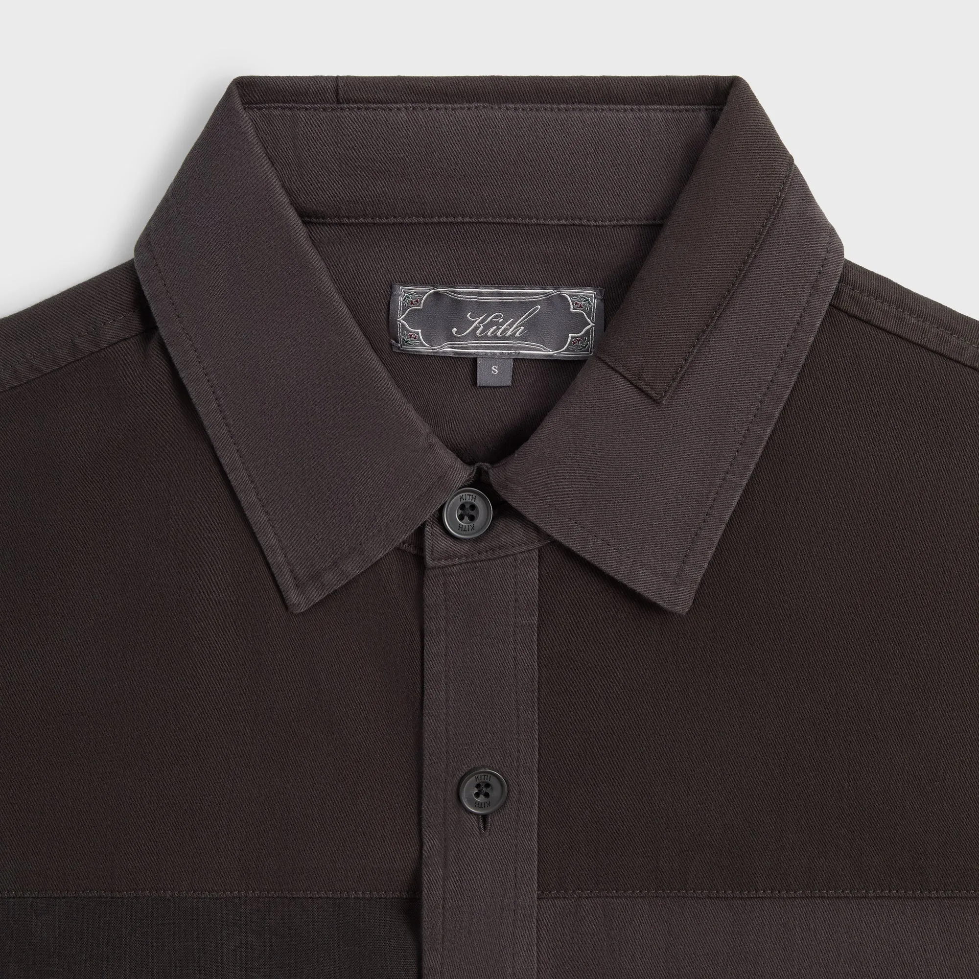 Kith Garment Dyed Isaiah Buttondown - Carbon Secure Internal Pockets AbrasionResistantSurface