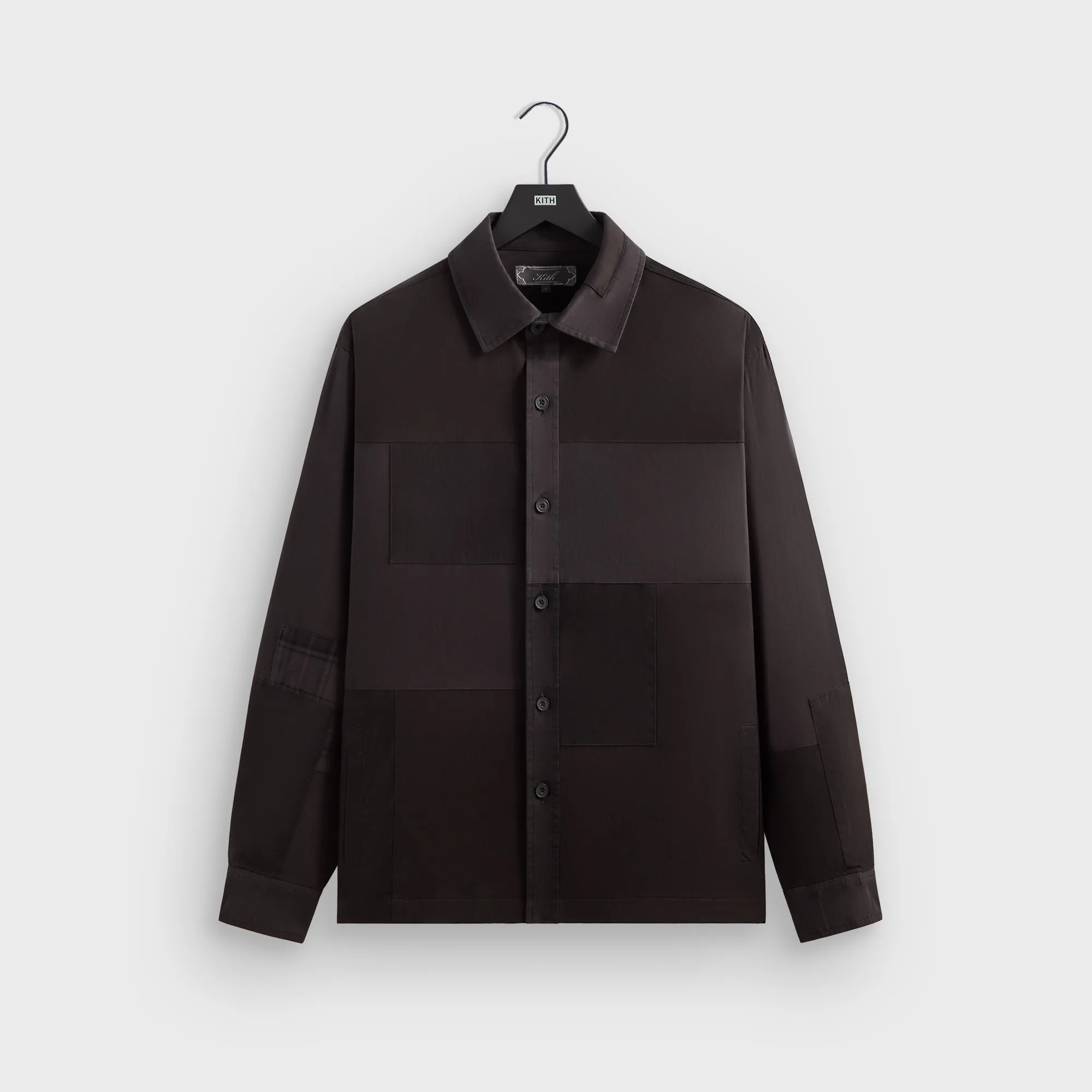 Kith Garment Dyed Isaiah Buttondown - Carbon Anti Static Interior Hypoallergenic Padding