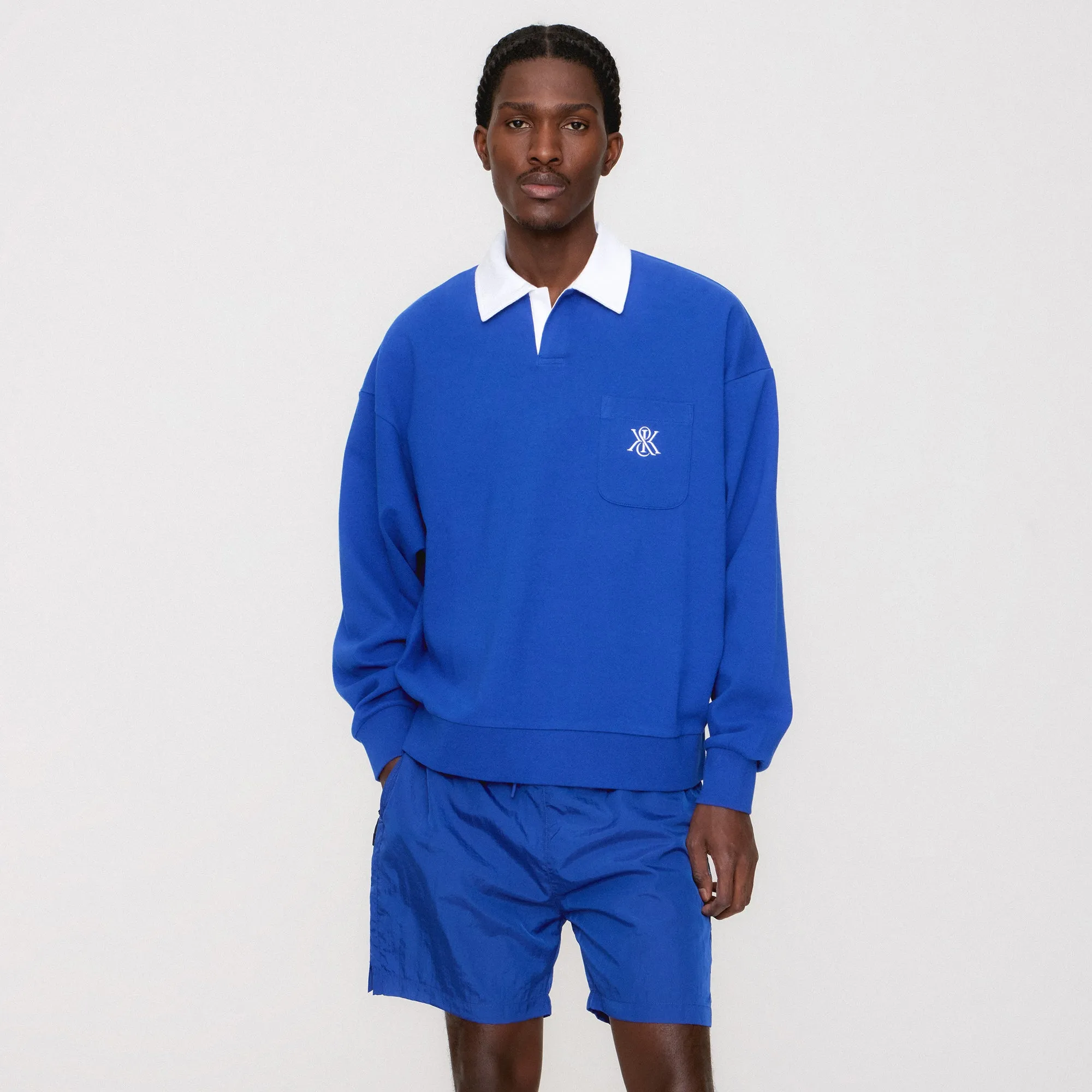 MultiPurposeUtility Minimal Stretch Kith Garment Washed Nylon Active Swim Short - Current